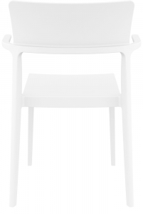Кресло пластиковое Siesta Contract Plus стеклопластик белый Фото 8
