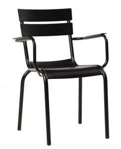 Кресло металлическое DELTA Rivoli алюминий Фото 1