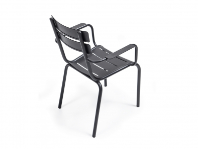Кресло металлическое DELTA Rivoli алюминий Фото 4