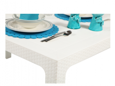 Комплект пластиковой мебели DELTA Zeus Box & Arizona полипропилен белый, голубой Фото 6