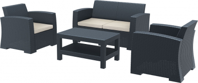 Подушка на сиденье Siesta Contract Monaco Seat Cushion полиэстер бежевый Фото 9