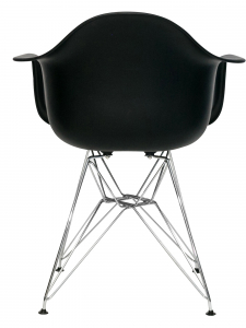 Кресло пластиковое ST-GROUP Eames DAR пластик, сталь черный Фото 4