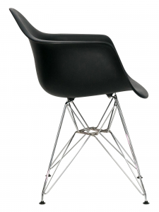 Кресло пластиковое ST-GROUP Eames DAR пластик, сталь черный Фото 3