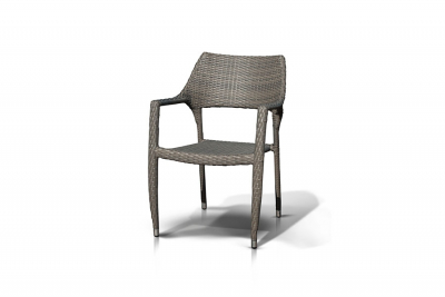 Комплект плетеной мебели 4SIS Апулия алюминий, искусственный ротанг серо-коричневый Фото 3