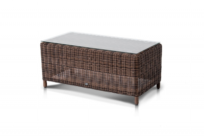 Комплект плетеной мебели 4SIS Кон Панна С алюминий, искусственный ротанг, ткань коричневый Фото 4