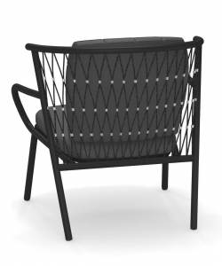 Кресло металлическое с подушками EMU Nef  акрил, алюминий, роуп Фото 6