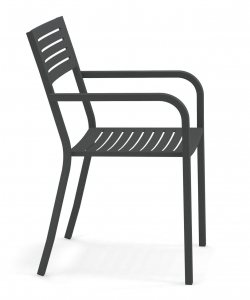 Кресло металлическое EMU Segno сталь Фото 4