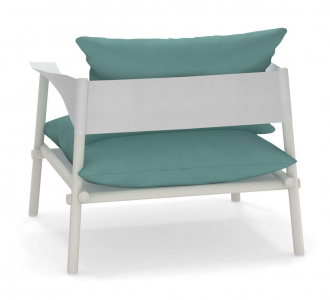 Кресло с подушками EMU Terramare алюминий, экокожа, акрил Фото 8