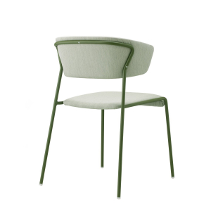 Кресло с обивкой Scab Design Lisa Waterproof сталь, дерево, влагозащитная ткань зеленый Фото 6