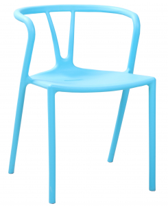 Кресло пластиковое ST-GROUP Summer пластик голубой Фото 1