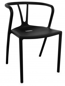 Кресло пластиковое ST-GROUP Summer пластик черный Фото 1