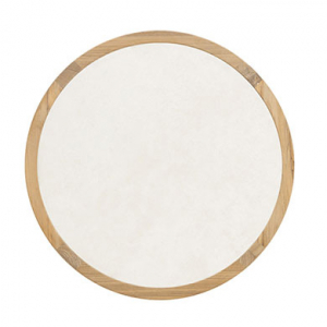 Столик кофейный керамический Ethimo Grand Life тик, керамика натуральный тик, белый Фото 4