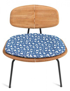 Подушка на сиденье для стула Ethimo Agave акрил синий Фото 5