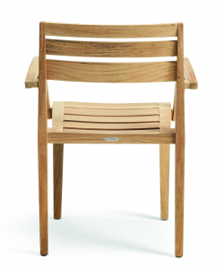 Кресло деревянное Ethimo Ribot тик натуральный Фото 6