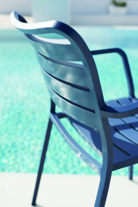 Кресло металлическое обеденное Ethimo Ocean алюминий Фото 6