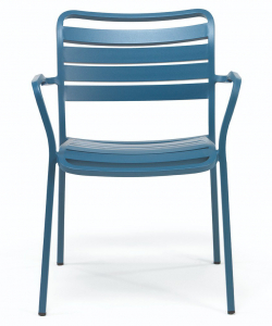 Кресло металлическое обеденное Ethimo Ocean алюминий Фото 1