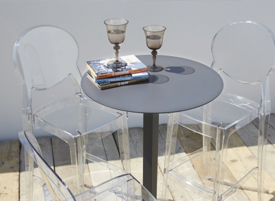 Комплект барных прозрачных стульев Scab Design Igloo Set 4 поликарбонат прозрачный Фото 3