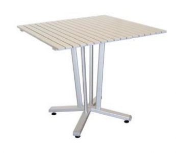 Стол обеденный металлический Magnani Aluminium Table алюминий Фото 2