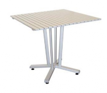 Стол обеденный металлический Magnani Aluminium Table алюминий Фото 4