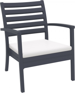 Подушка на сиденье для кресла Siesta Contract Artemis XL полиэстер белый Фото 5