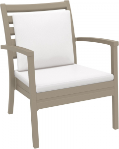 Подушка для спинки кресла Siesta Contract Artemis XL полиэстер белый Фото 9