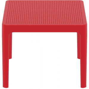 Столик пластиковый журнальный Siesta Contract Sky Side Table пластик красный Фото 5