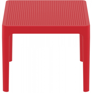 Столик пластиковый журнальный Siesta Contract Sky Side Table пластик красный Фото 5