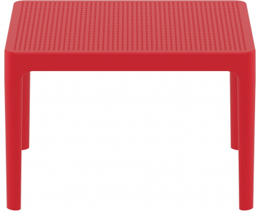 Столик пластиковый журнальный Siesta Contract Sky Side Table пластик красный Фото 6