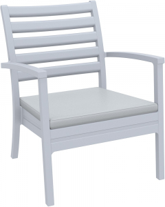 Подушка на сиденье для кресла Siesta Contract Artemis XL полиэстер светло-серый Фото 6