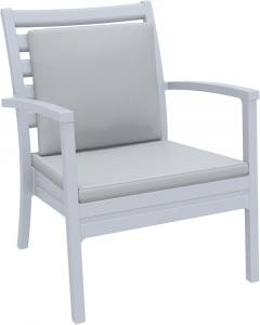 Подушка для спинки кресла Siesta Contract Artemis XL полиэстер светло-серый Фото 6