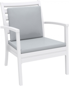 Подушка для спинки кресла Siesta Contract Artemis XL полиэстер светло-серый Фото 7
