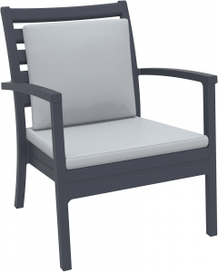 Подушка для спинки кресла Siesta Contract Artemis XL полиэстер светло-серый Фото 5