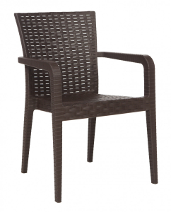 Комплект пластиковой мебели DELTA Arizona Alberta полипропилен коричневый Фото 3