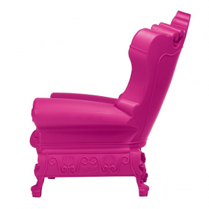Кресло пластиковое SLIDE Queen Of Love Standard полиэтилен фуксия Фото 6