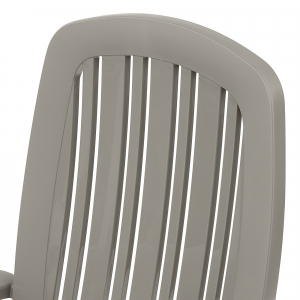 Кресло пластиковое складное Nardi Salina полипропилен тортора Фото 6