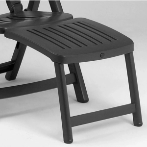 Подставка для ног для кресла Nardi Footrest 45 (Salina) полипропилен антрацит Фото 1