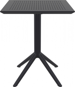 Стол пластиковый складной Siesta Contract Sky Folding Table 60 сталь, пластик черный Фото 14
