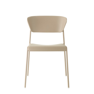 Стул пластиковый Scab Design Lisa Technopolymer сталь, технополимер тортора Фото 4
