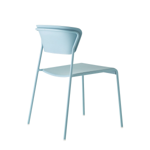 Стул пластиковый Scab Design Lisa Technopolymer сталь, технополимер голубой Фото 4