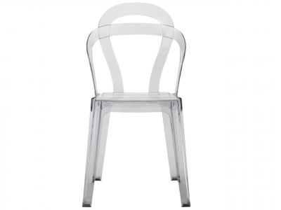 Комплект прозрачных стульев Scab Design Titi Set 4 поликарбонат прозрачный Фото 2
