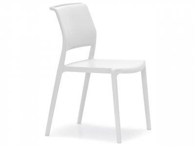 Комплект пластиковых стульев PEDRALI Ara Set 4 стеклопластик белый Фото 3
