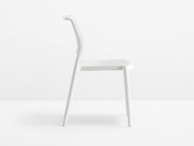 Комплект пластиковых стульев PEDRALI Ara Set 4 стеклопластик белый Фото 4