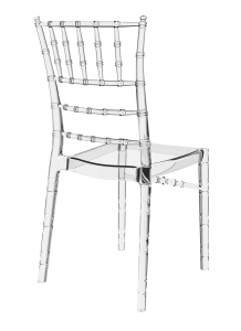 Комплект прозрачных стульев Siesta Contract Chiavari Set 4 поликарбонат прозрачный Фото 7