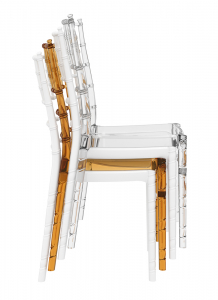Комплект прозрачных стульев Siesta Contract Chiavari Set 4 поликарбонат прозрачный Фото 8