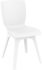 Комплект пластиковых стульев Siesta Contract Mio-PP Set 2 стеклопластик, полипропилен белый Фото 2