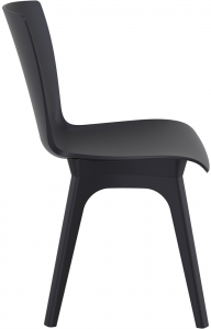 Комплект пластиковых стульев Siesta Contract Mio-PP Set 2 стеклопластик, полипропилен черный Фото 4