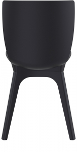 Комплект пластиковых стульев Siesta Contract Mio-PP Set 2 стеклопластик, полипропилен черный Фото 6