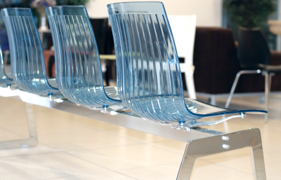 Система с четырьмя сиденьями PAPATYA X-Treme Bench сталь, поликарбонат Фото 7