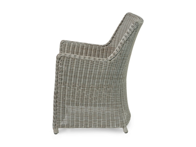 Кресло плетеное JOYGARDEN Sunstone алюминий, искусственный ротанг серо-коричневый Фото 2