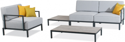 Комплект модульный PAPATYA Slim Modular Set алюминий, нержавеющая сталь, ткань Фото 1